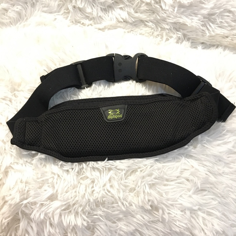 Amphipod Black Fanny Pack Belt bag Breathable athletic material Adjustable belt